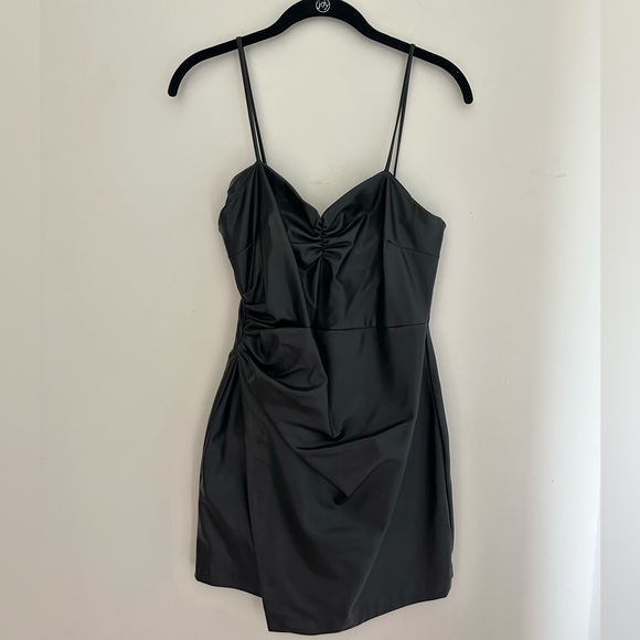 Zara Dresses & Skirts - Zara Black Leather Dress